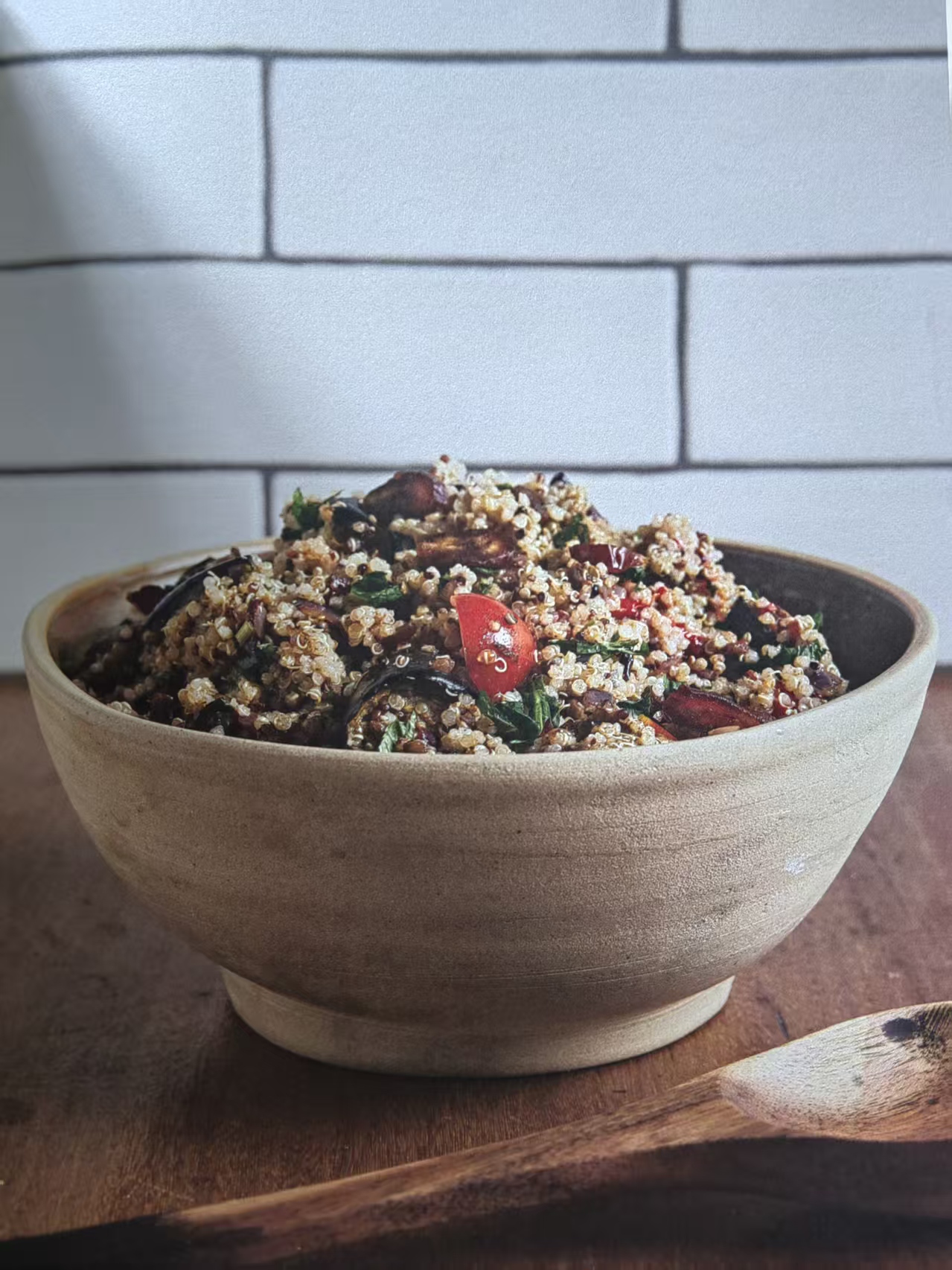 Quinoa & Eggplant Salad